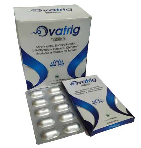 OVATRIG TAB (Myo-Inositol D-Chiro Inositol L-Methylfolate Calcium)