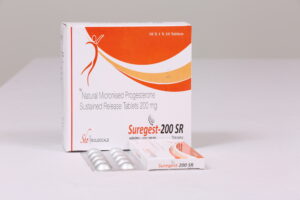 SUREGEST-200SR (Natural Micronised Progestrone 200 mg)