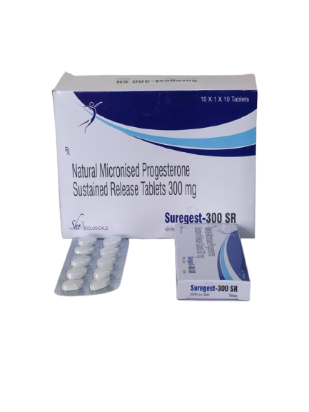 SUREGEST-300SR (Natural Micronised Progestrone 300 mg)