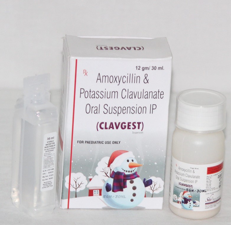 CLAVGEST DRY SYRUP (Amoxycillin Clavulanic Acid)