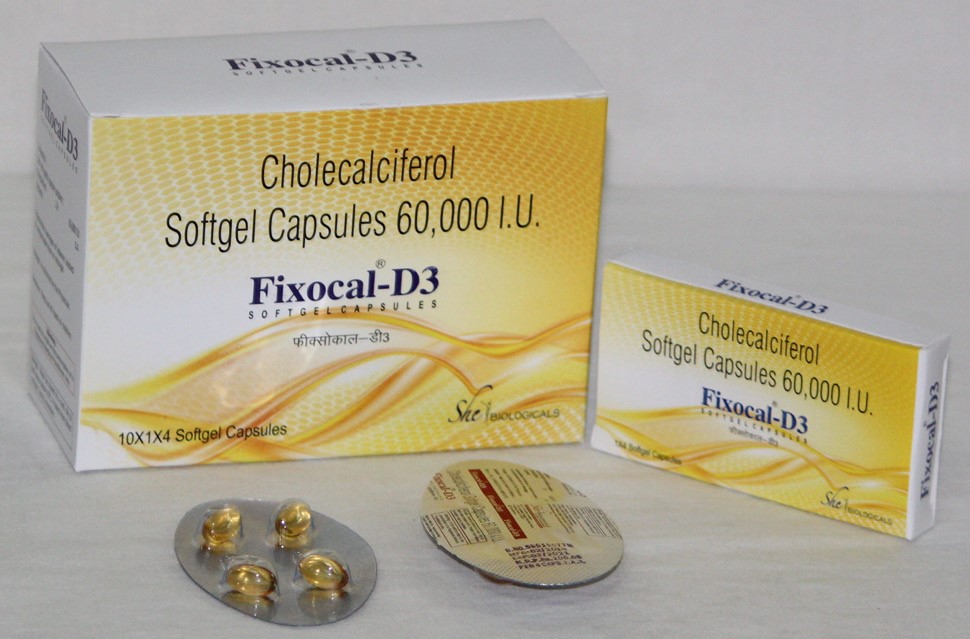 FIXOCAL-D3 (Cholecalciferol Vit D3)